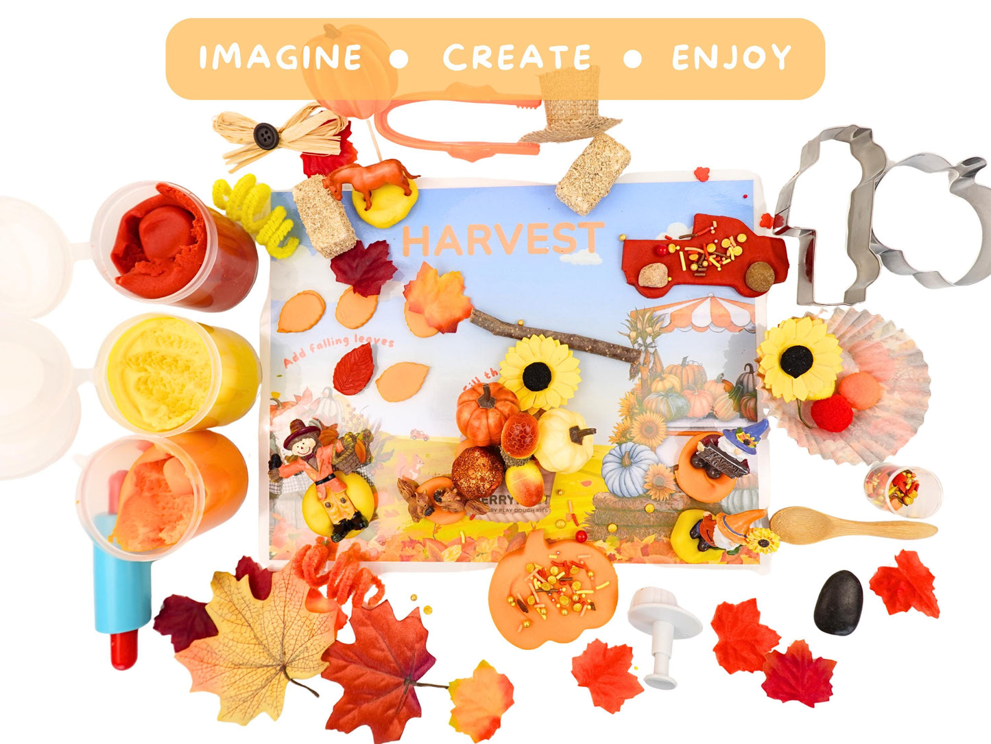 Fall Playdough Sensory XL Kit