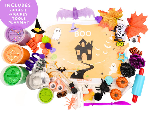 Halloween Boo Playdough Sensory XL Kit