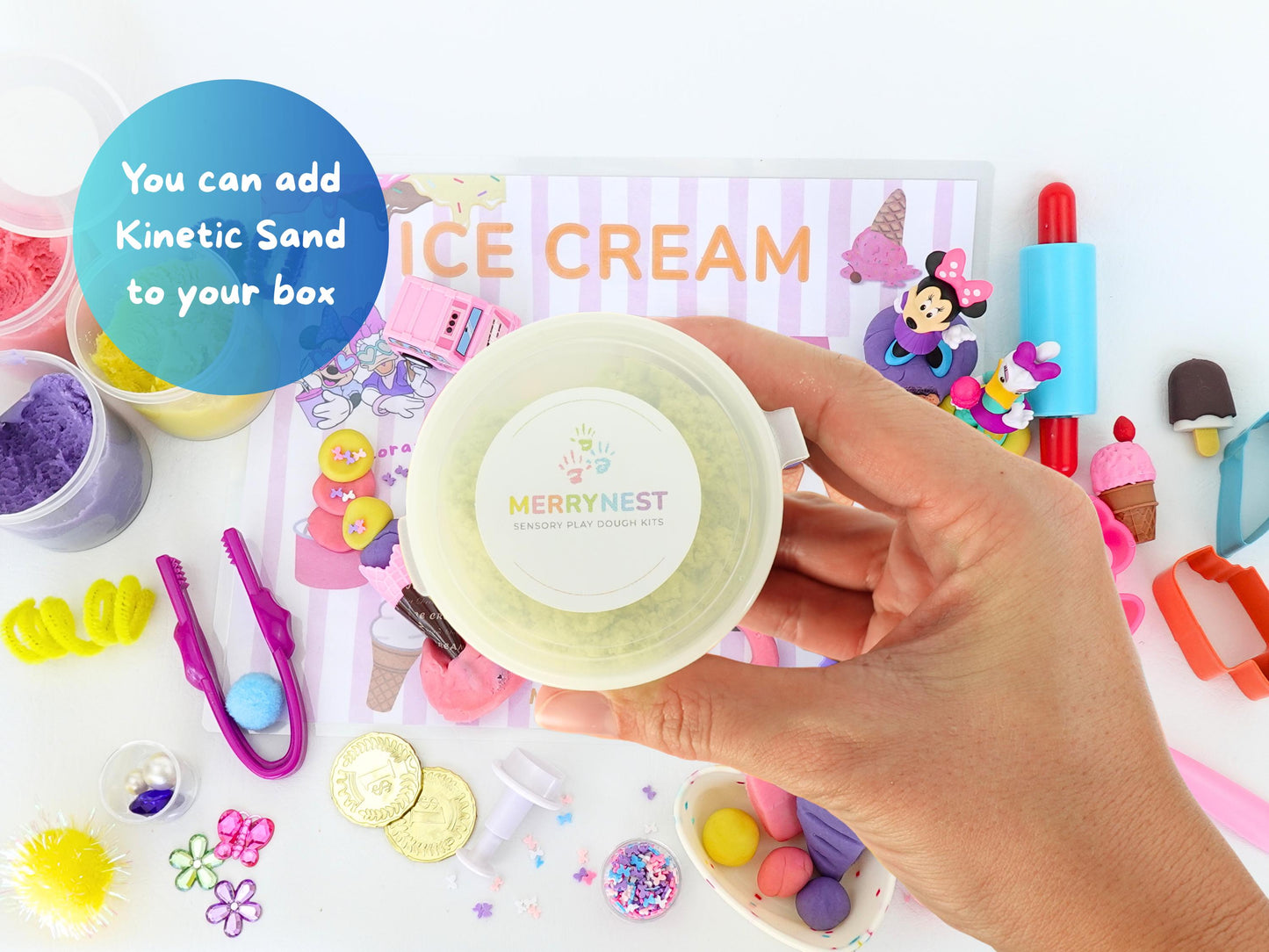 Ice Cream Playdough Sensory XL Kit