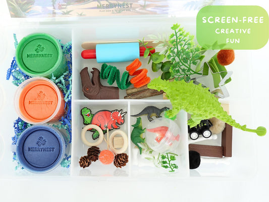 Dinosaur Playdough Sensory XL Kit