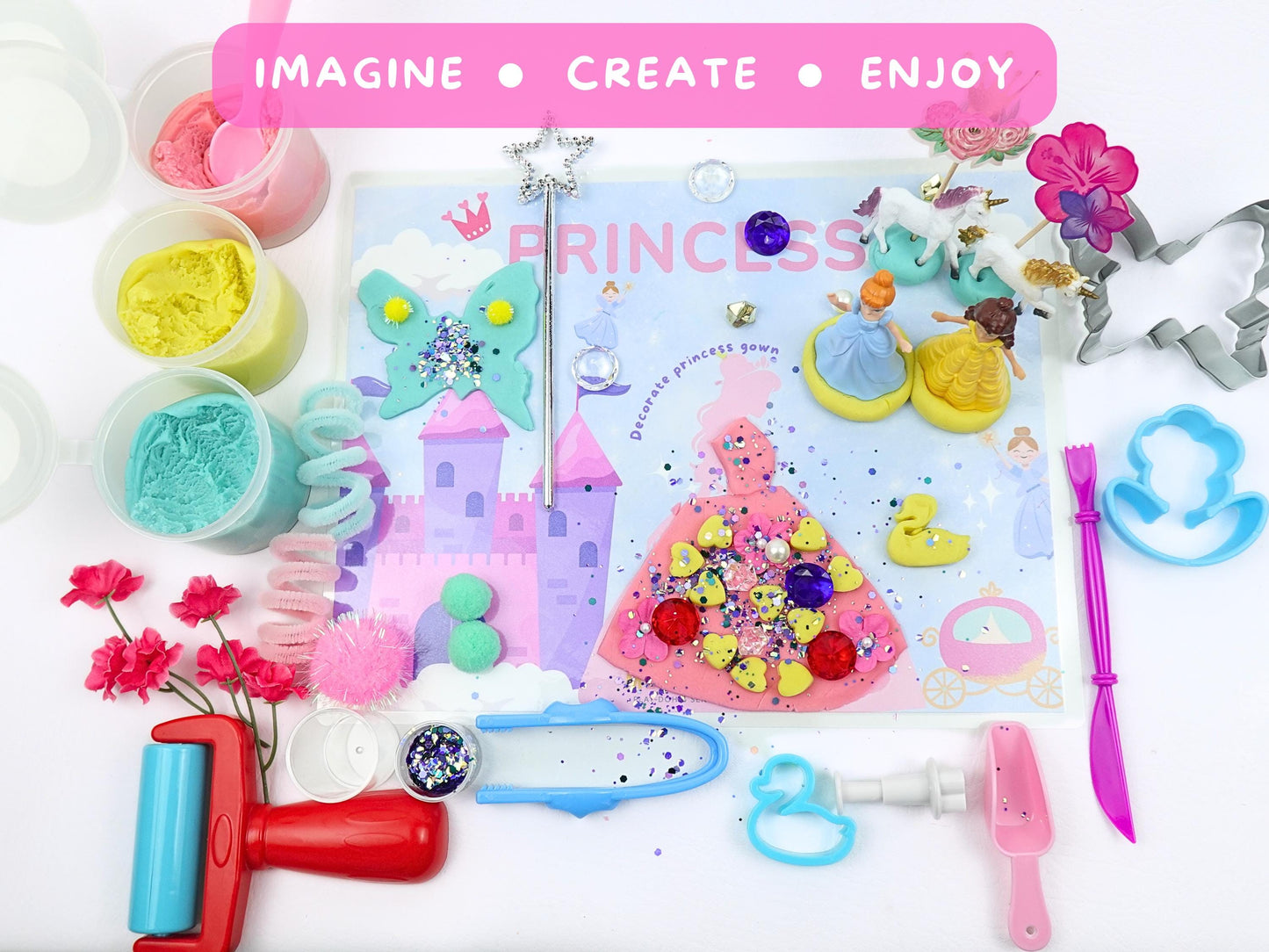 Princess Playdough Sensory XL Kit