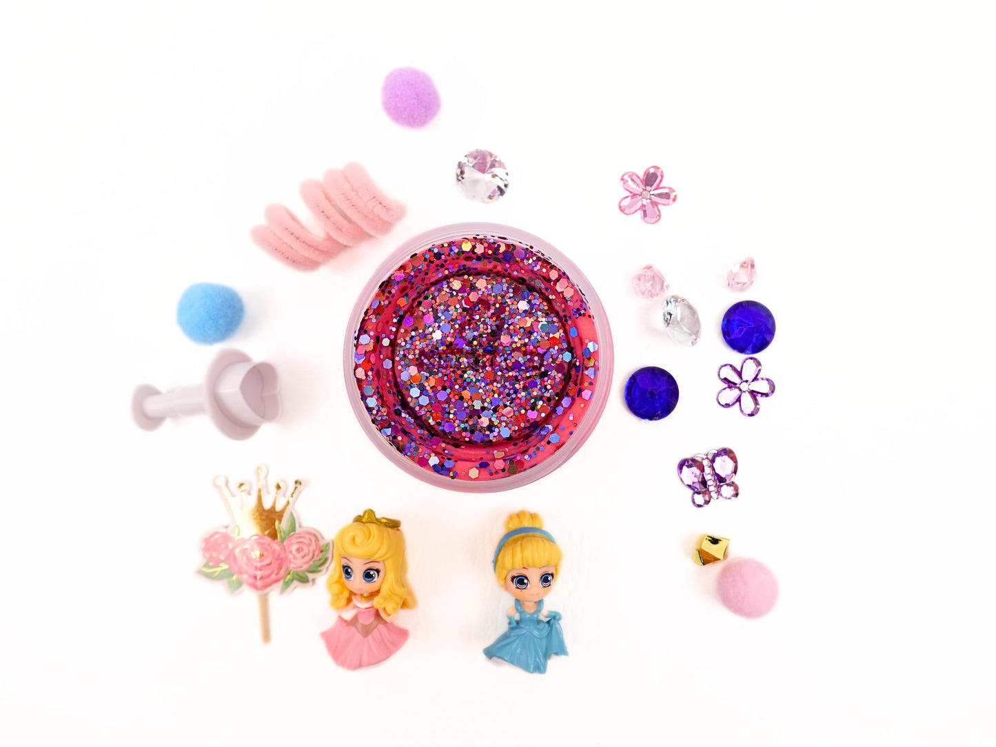 Princess Play Dough To Go Jar