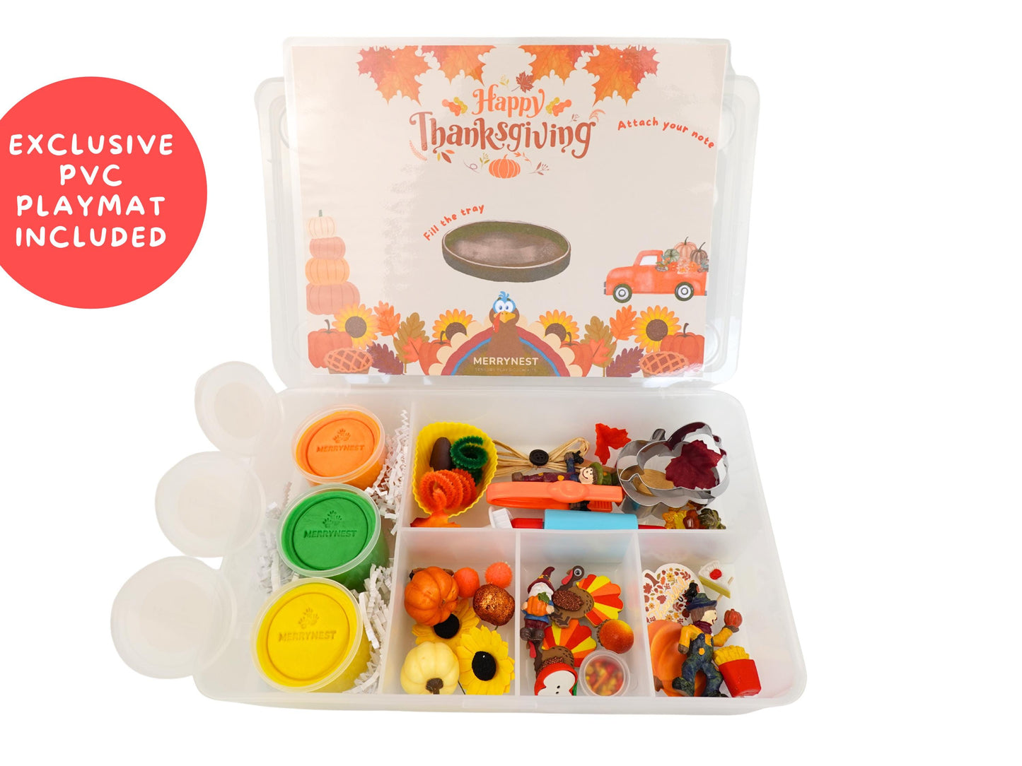 Thanksgiving Playdough Sensory XL Kit