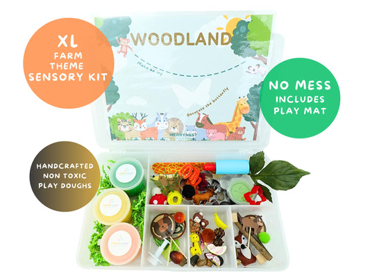 Woodland Playdough Sensory XL Kit