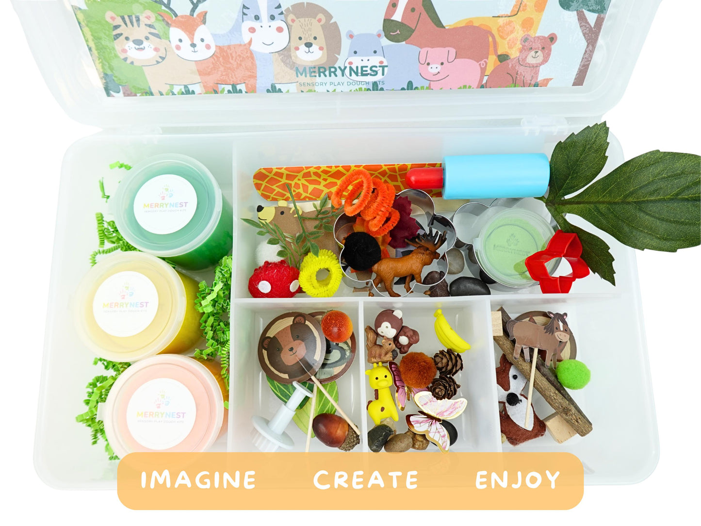 Woodland Playdough Sensory XL Kit