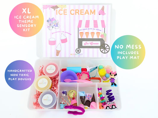 Ice Cream Playdough Sensory XL Kit