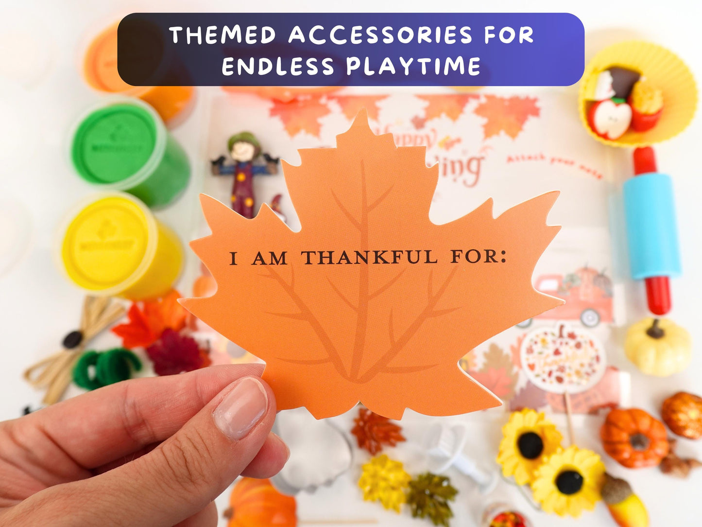 Thanksgiving Playdough Sensory XL Kit