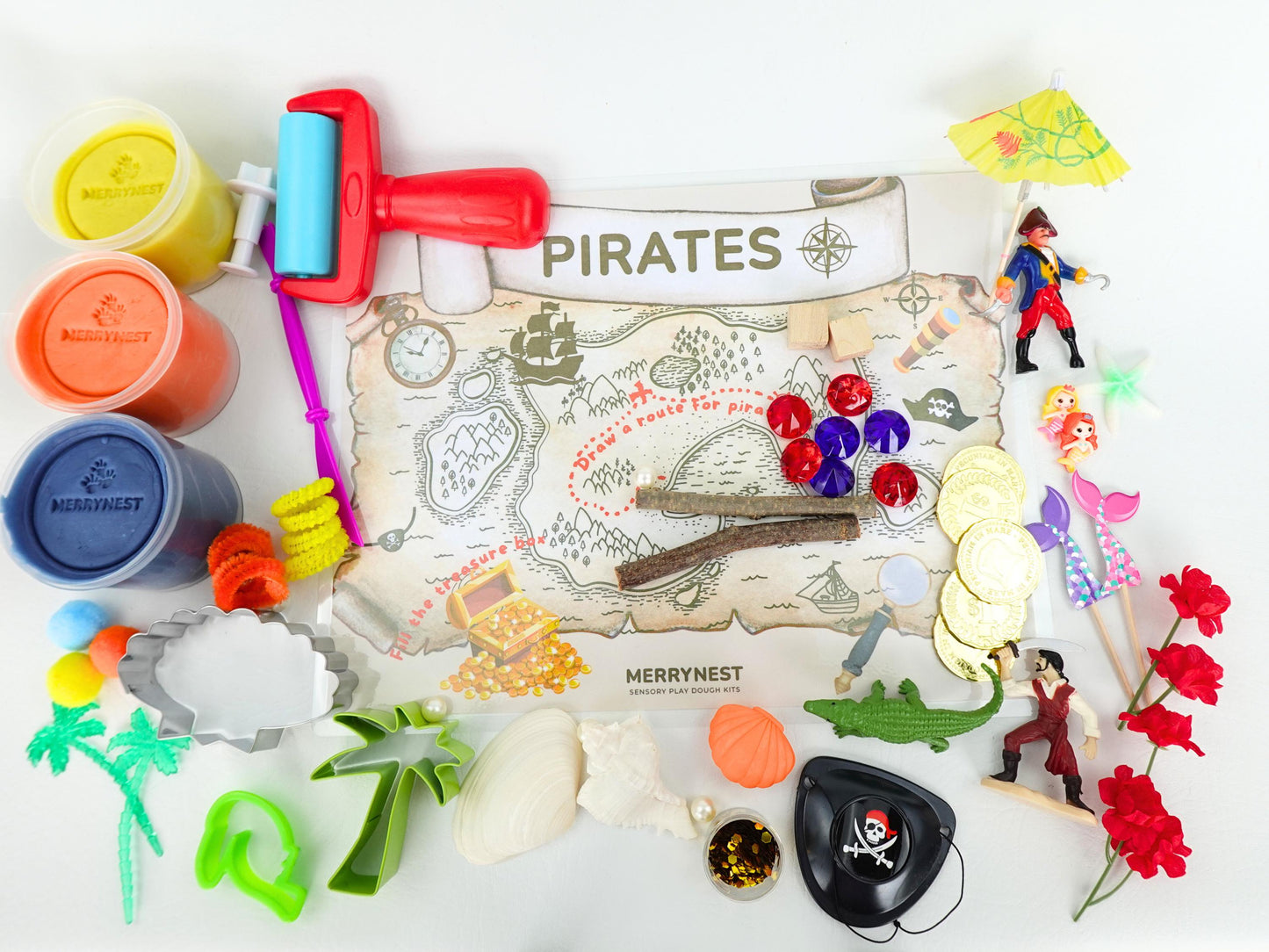 Pirate Playdough Sensory XL Kit