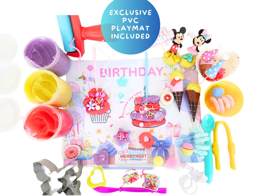 Birthday Playdough Sensory XL Kit