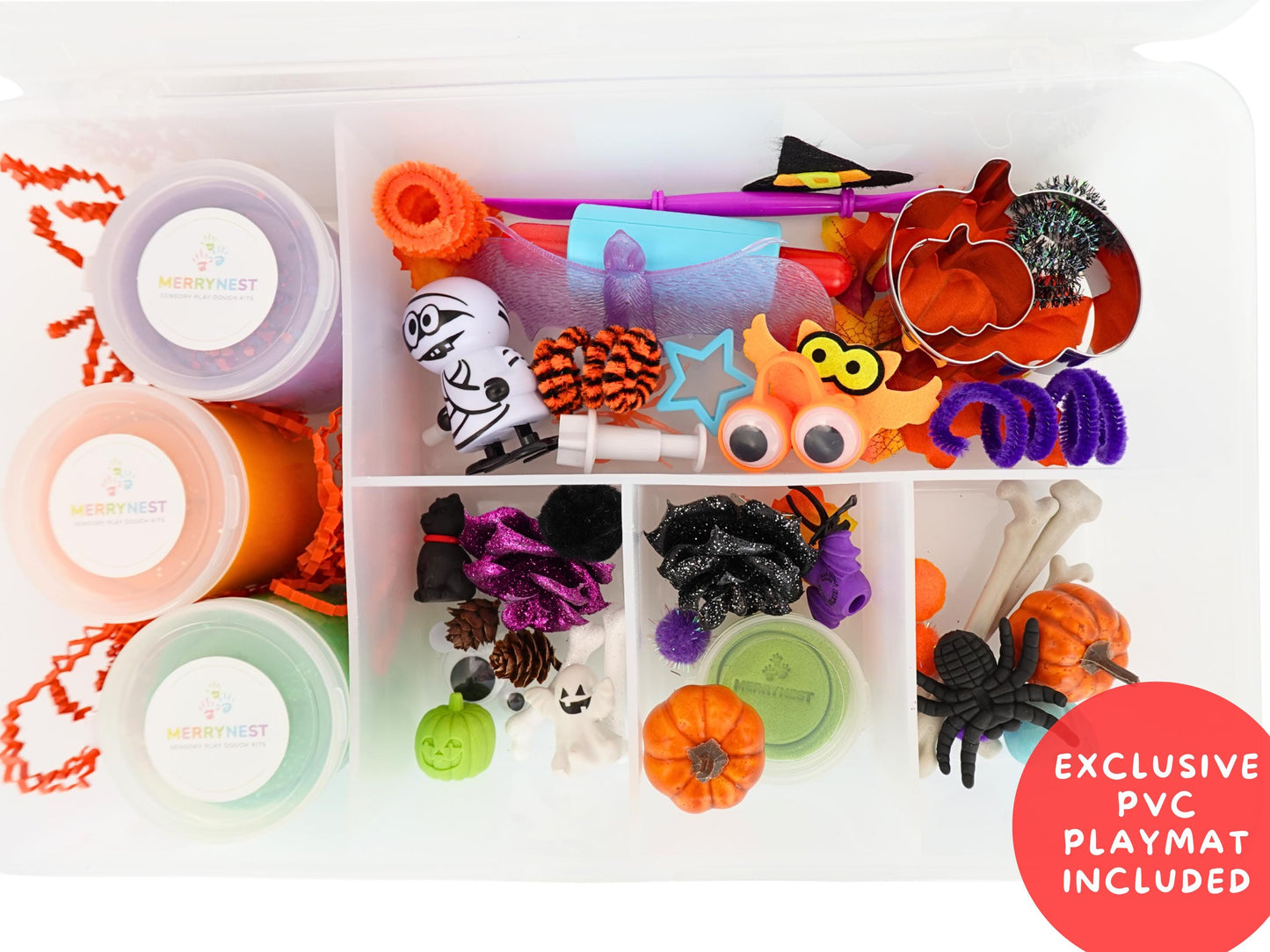 Halloween Boo Playdough Sensory XL Kit