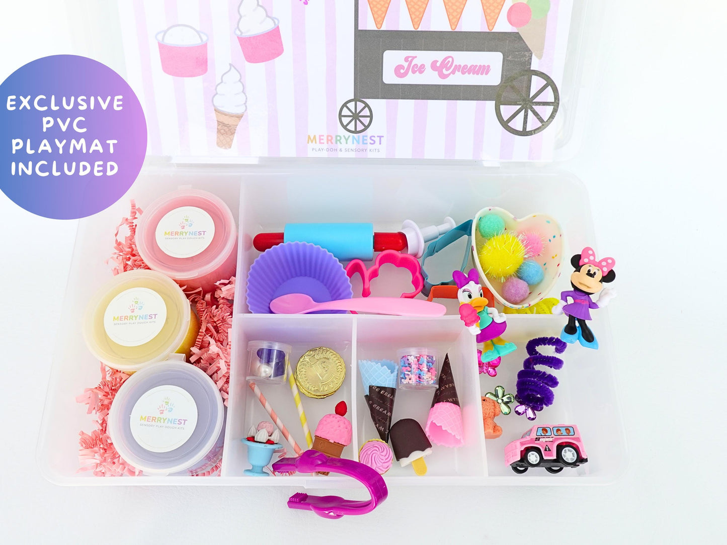 Ice Cream Playdough Sensory XL Kit