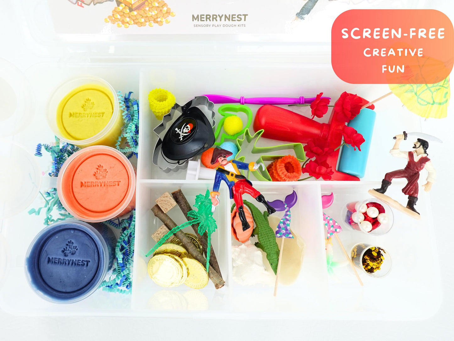 Pirate Playdough Sensory XL Kit