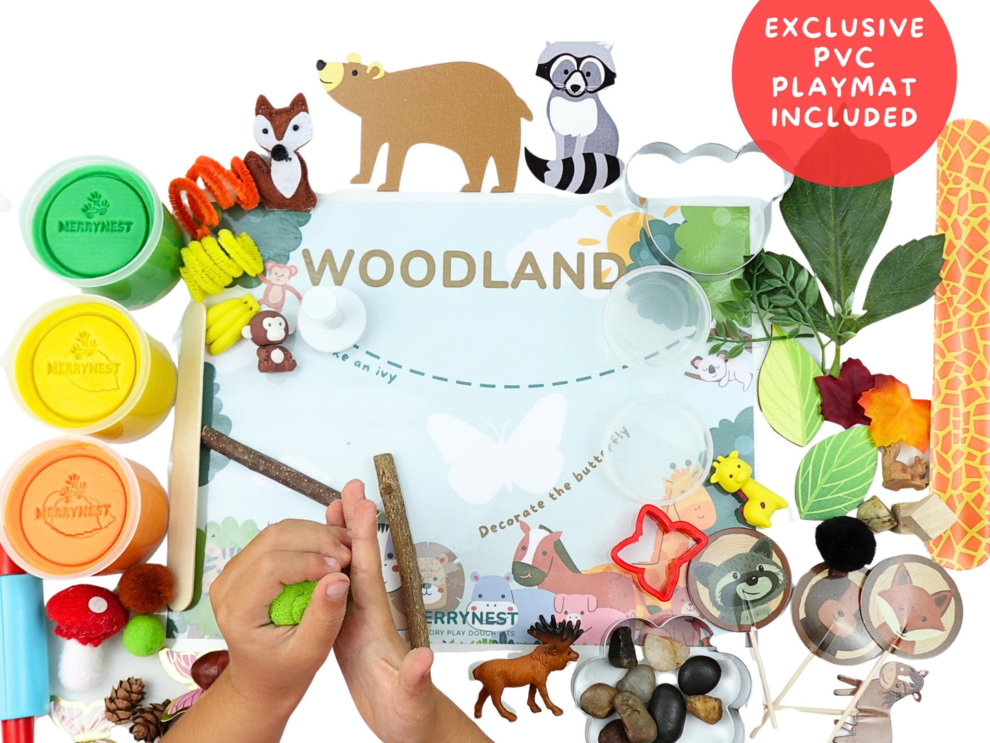 Woodland Playdough Sensory XL Kit