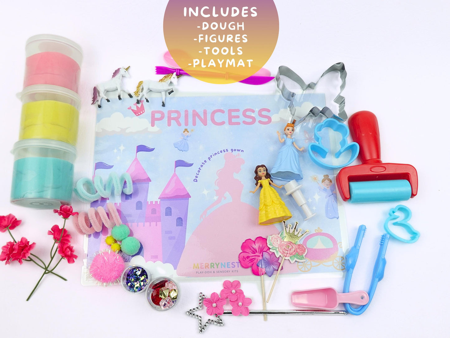 Princess Playdough Sensory XL Kit