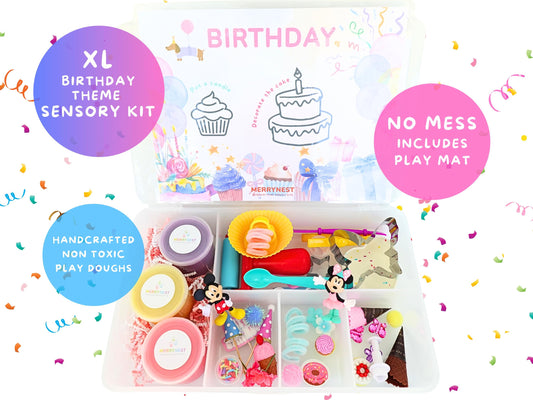 Birthday Playdough Sensory XL Kit