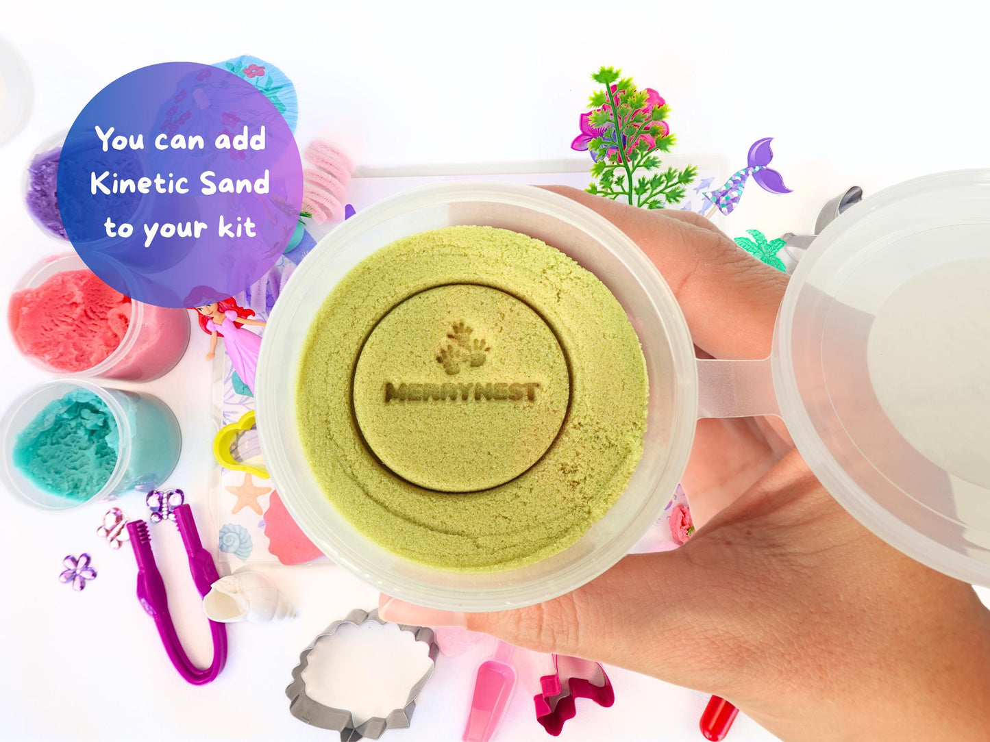 Mermaid Playdough Sensory XL Kit