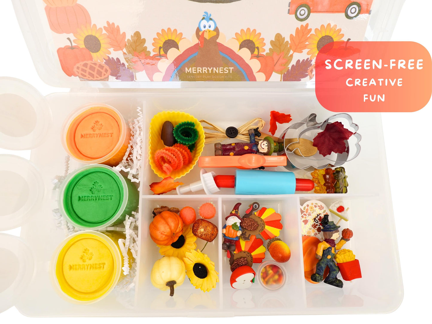Thanksgiving Playdough Sensory XL Kit