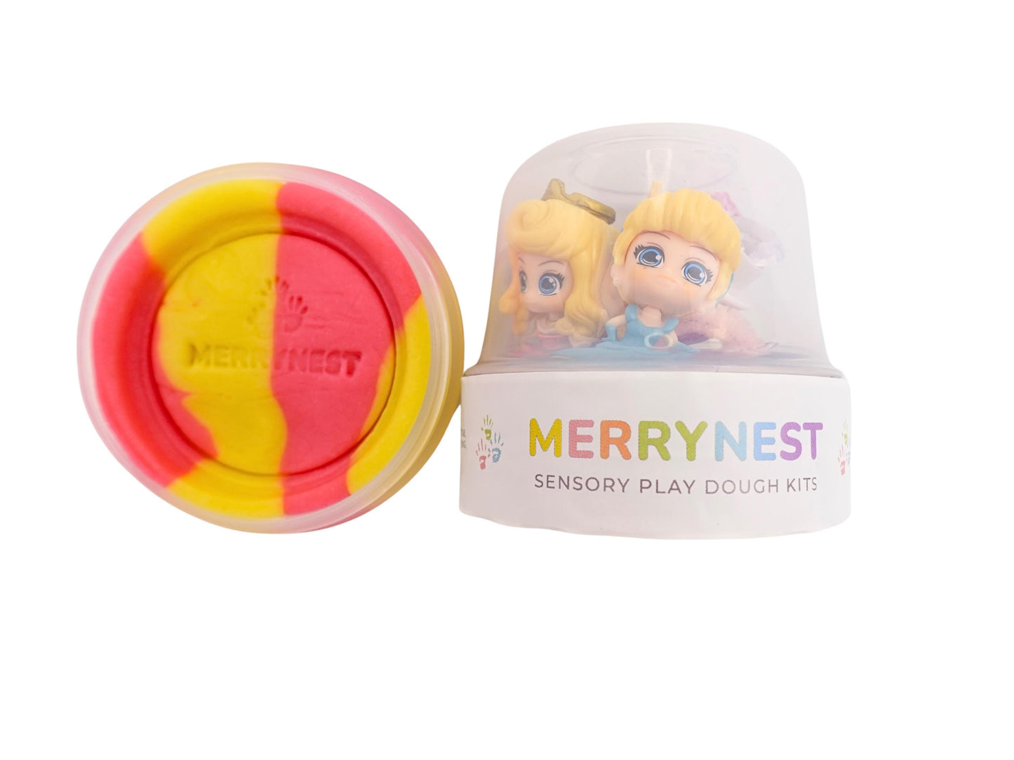 Princess Play Dough To Go Jar